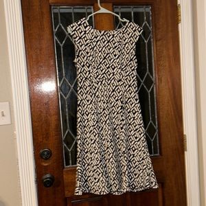 Black and white womens dress size 6